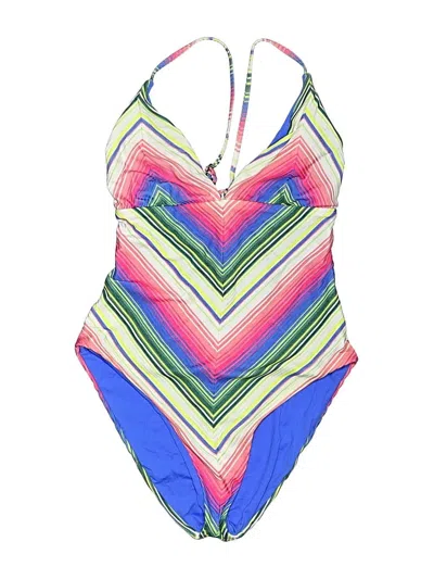 Pre-owned Becca One Piece Swimsuit In Blue
