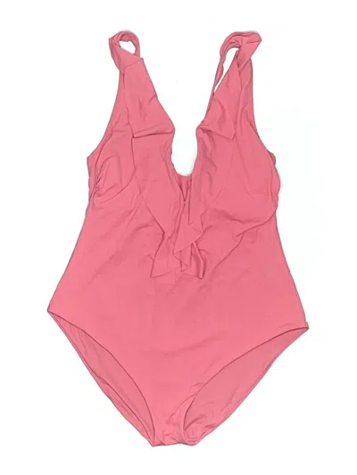 Pre-owned Becca One Piece Swimsuit In Pink