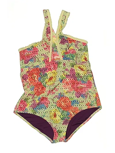 Pre-owned Becca One Piece Swimsuit In Yellow