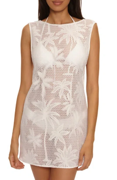 Becca Palm Island Multifilt Cover-up Dress In White