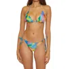 BECCA PAPER MACHE DEMI REVERSIBLE TIE SIDE BIKINI BOTTOM IN MULTICOLOR