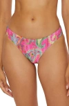 Becca Polynesia Hipster Bikini Bottoms In Pink Multi