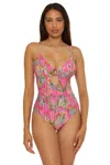 Becca Polynesia One-piece Swimsuit In Multi