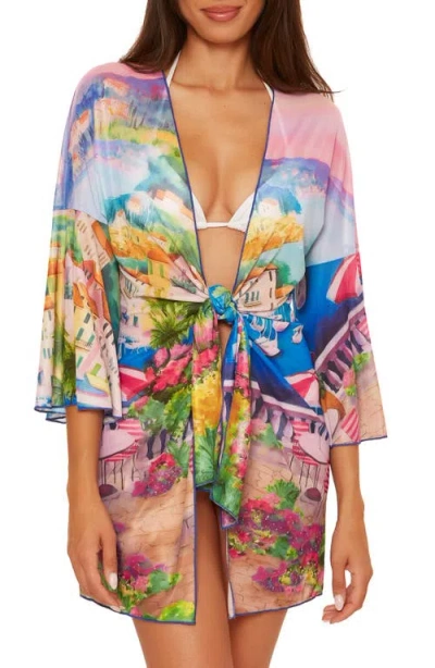 Becca Positano Mesh Cover-up Tunic