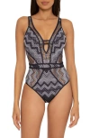 Becca Reveal One-piece Swimsuit In Black