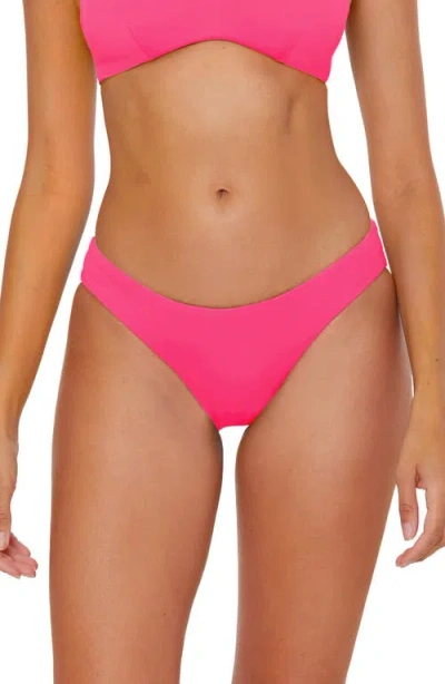 Becca Reversible Hipster Bikini Bottoms In Pink