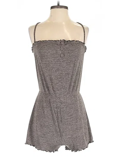 Pre-owned Becca Romper In Gray