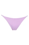 Becca Side Tie Bikini Bottoms In Purple