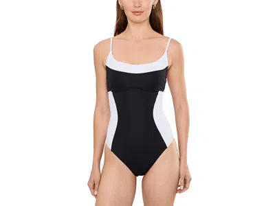 Becca Sport Mode Elisabeth Corset Inspired One-piece In Multi