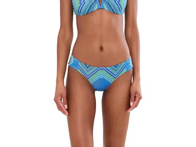 Becca Summer Sunrise Adela Hipster Bottom Women's Swimwear Multi: Xs In Blue