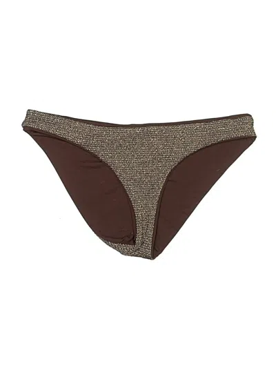 Pre-owned Becca Swimsuit Bottoms In Brown