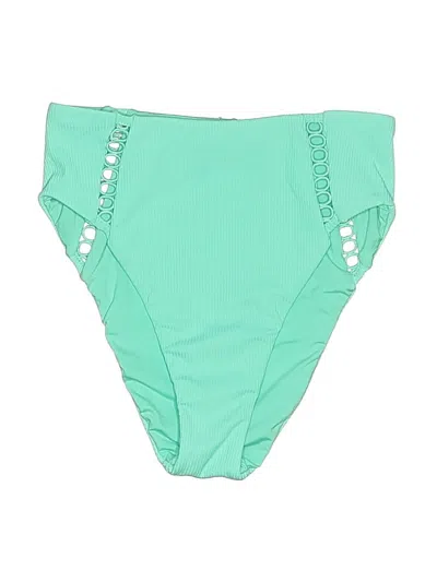 Pre-owned Becca Swimsuit Bottoms In Green