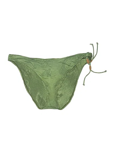 Pre-owned Becca Swimsuit Bottoms In Green