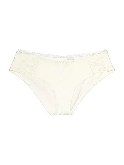 Pre-owned Becca Swimsuit Bottoms In Ivory