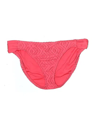 Pre-owned Becca Swimsuit Bottoms In Pink