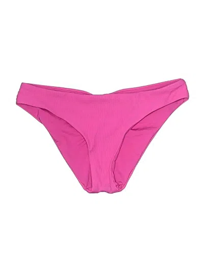 Pre-owned Becca Swimsuit Bottoms In Pink
