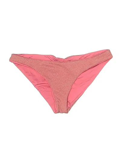 Pre-owned Becca Swimsuit Bottoms In Pink