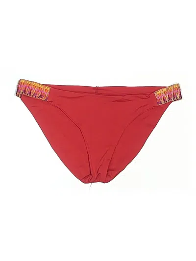 Pre-owned Becca Swimsuit Bottoms In Red