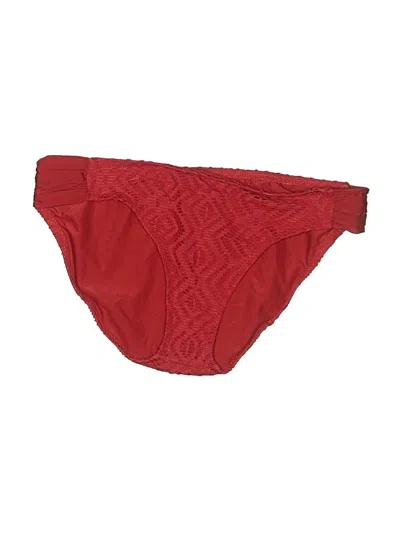 Pre-owned Becca Swimsuit Bottoms In Red