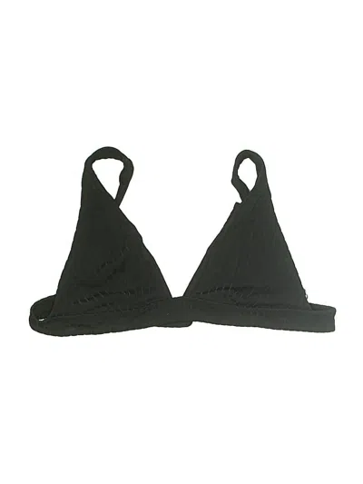 Pre-owned Becca Swimsuit Top Black Swimwear