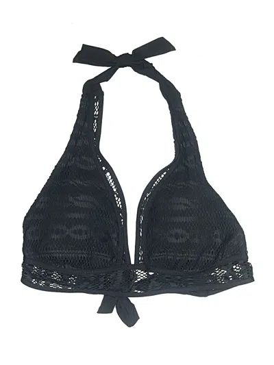 Pre-owned Becca Swimsuit Top Black Swimwear