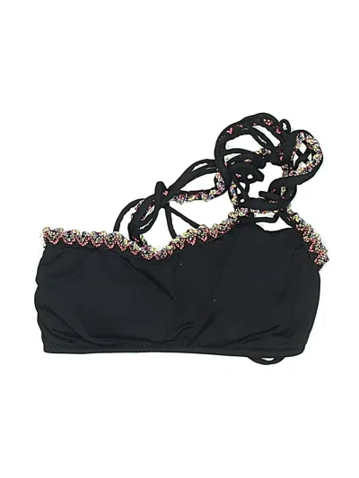 Pre-owned Becca Swimsuit Top Black Swimwear