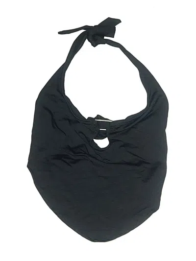 Pre-owned Becca Swimsuit Top Black Swimwear