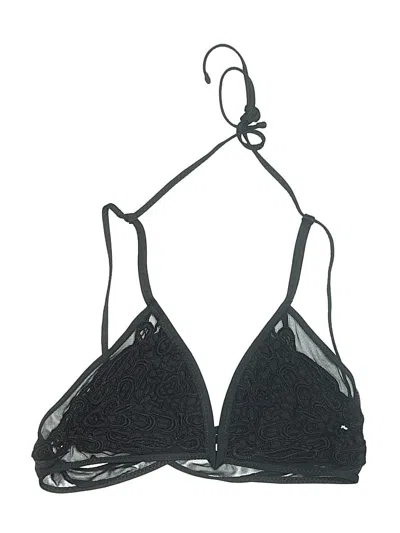 Pre-owned Becca Swimsuit Top Black Swimwear