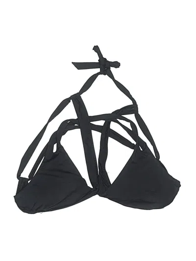 Pre-owned Becca Swimsuit Top Black Swimwear