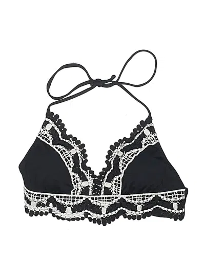 Pre-owned Becca Swimsuit Top Black Swimwear