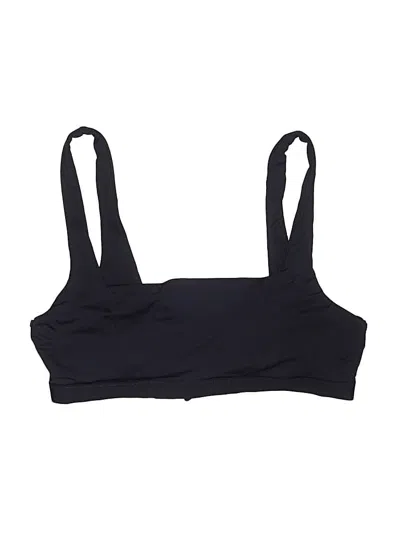 Pre-owned Becca Swimsuit Top Black Swimwear