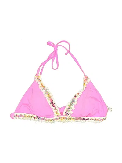 Pre-owned Becca Swimsuit Top Pink Swimwear