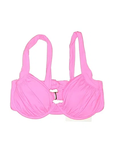 Pre-owned Becca Swimsuit Top Pink Swimwear