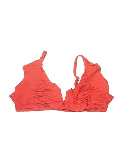 Pre-owned Becca Swimsuit Top Red Swimwear