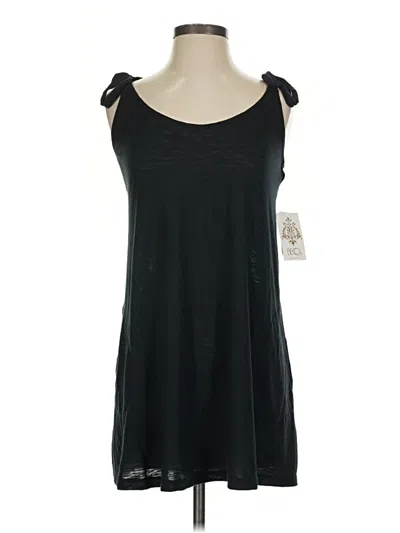 Pre-owned Becca Tank Top Black Cold Shoulder Neckline Tops