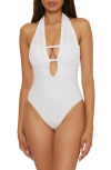 Becca The Butterfly One-piece Swimsuit In White