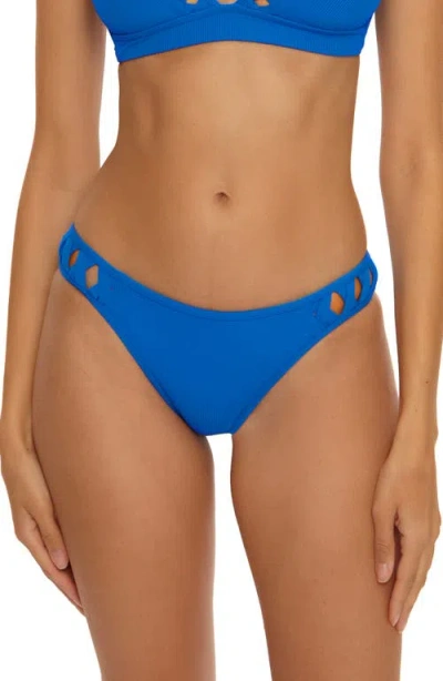 Becca Trellis Hipster Bikini Bottoms In Blue