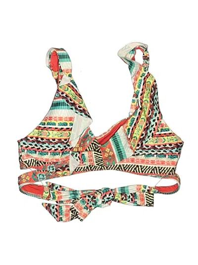 Pre-owned Becca Two Piece Swimsuit In Green