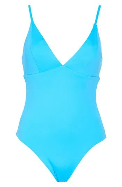 Becca V-neck Underbust One Piece Swimsuit