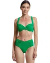 Becca Color Code Underwire Bikini Top In Green