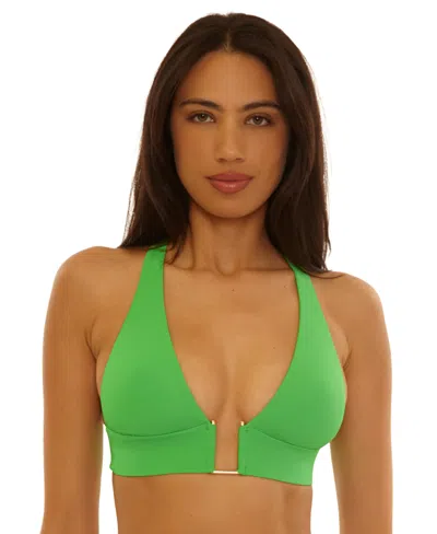 BECCA WOMEN'S COLOR CODE MADDISON WIDE BAND HALTER TOP