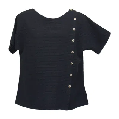 Becca Women's Mirage Cotton Top In Black