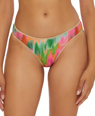 Becca Women's Mirage Metallic Hipster Bikini Bottom In Multi