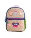 Becco Bags Hook & Loop Lux Backpack - Baby, Little Kid In Cobalt/magenta
