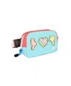 Becco Bags Hook & Loop Lux Belt Bag - Little Kid, Big Kid In Coral/splash