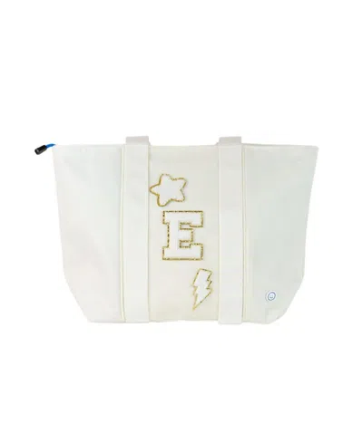 Becco Bags Hook & Loop Lux Tote Bag - Baby, Little Kid, Big Kid, Moms In Cream