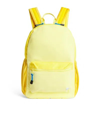 Becco Bags Kids' Large Backpack In Yellow