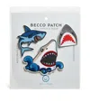 Becco Bags Shark Attack 4-piece Patch Set
