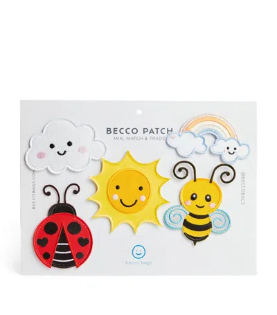 Becco Bags Kids' Sunny Days Patch Set In Multi