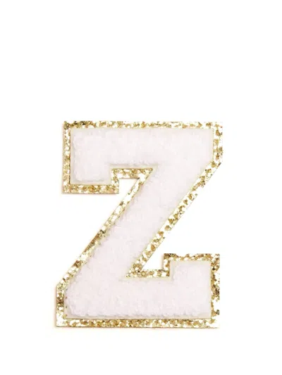 Becco Bags Letter Z Patch In White
